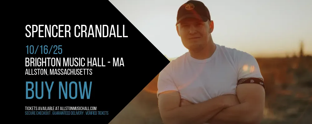 Spencer Crandall at Brighton Music Hall - MA
