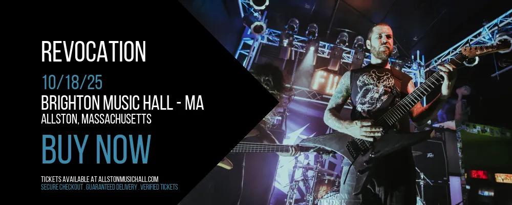 Revocation at Brighton Music Hall - MA